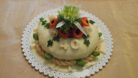 Narodeninová torta pre Luciu: 40 € (priemer 24 cm)